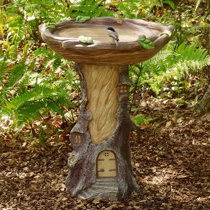 Polyresin Birdbath