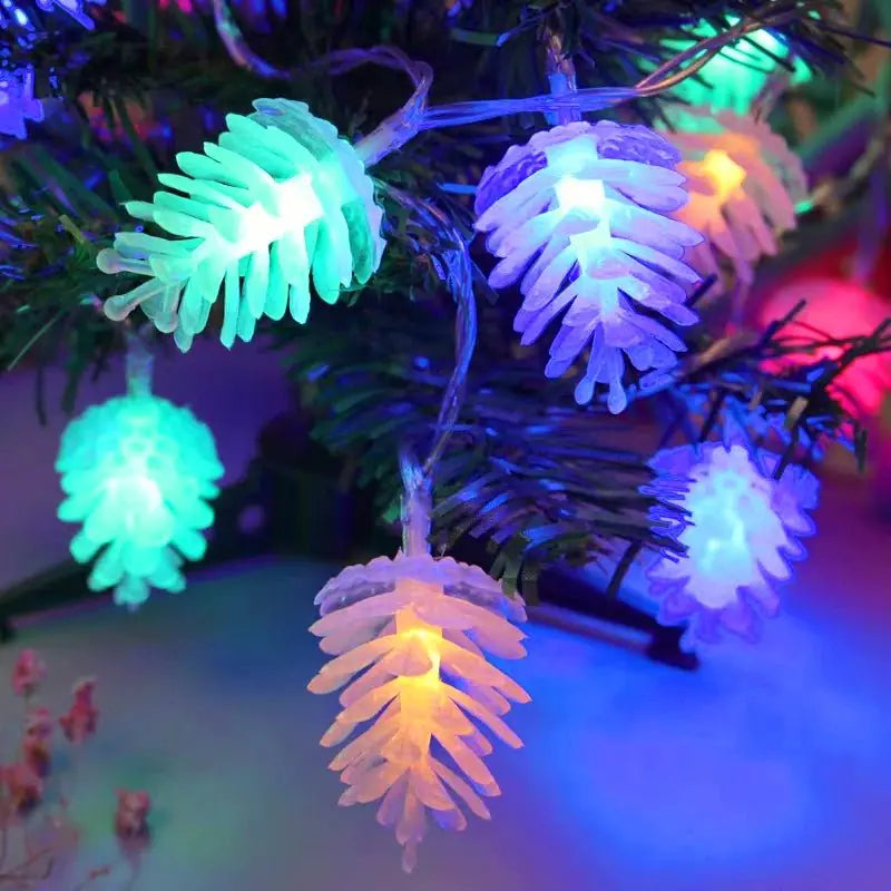 LED Warm Pinecone Lamp