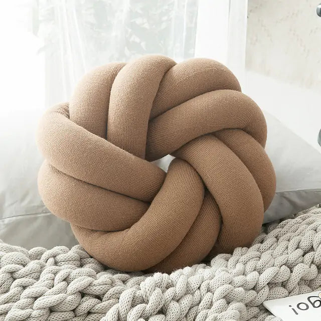 Regina Cotton Hand-Knot Back Cushions
