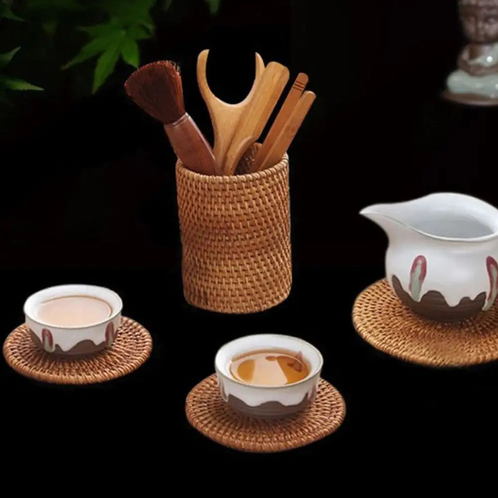 Rattan Storage Organization Baskets