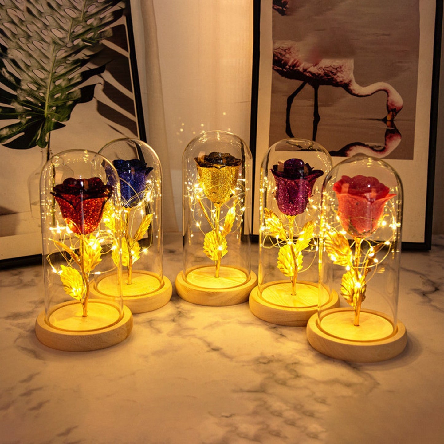 Rose in a Glass Gift