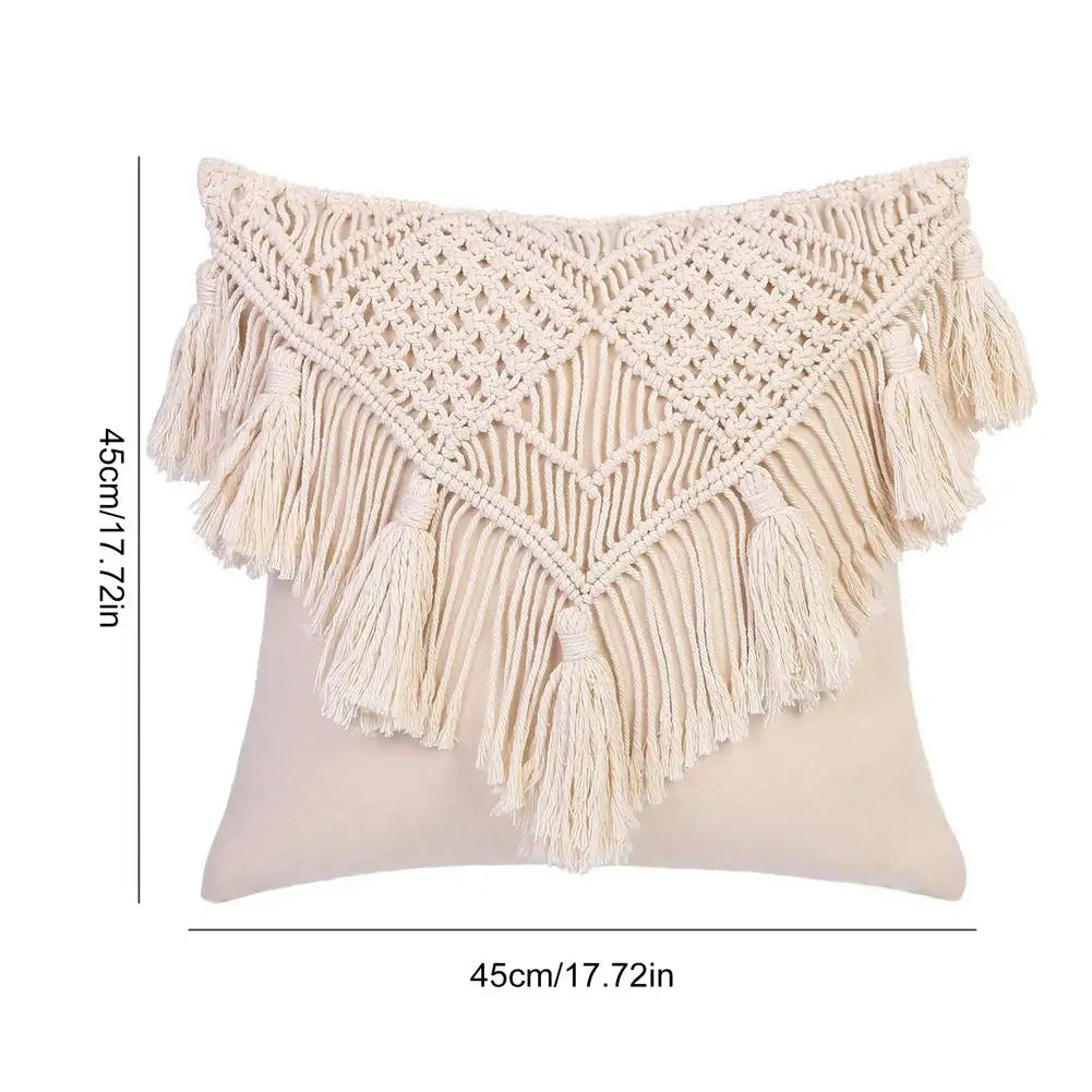Macrame Hand-Woven Pillow Covers