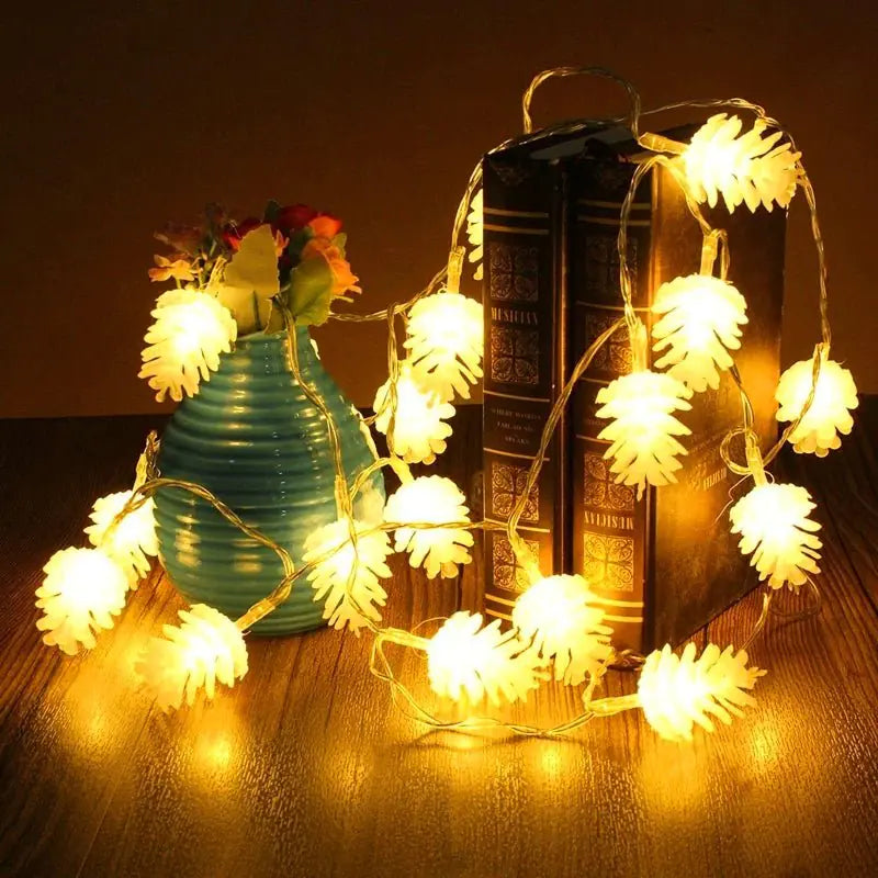 LED Warm Pinecone Lamp